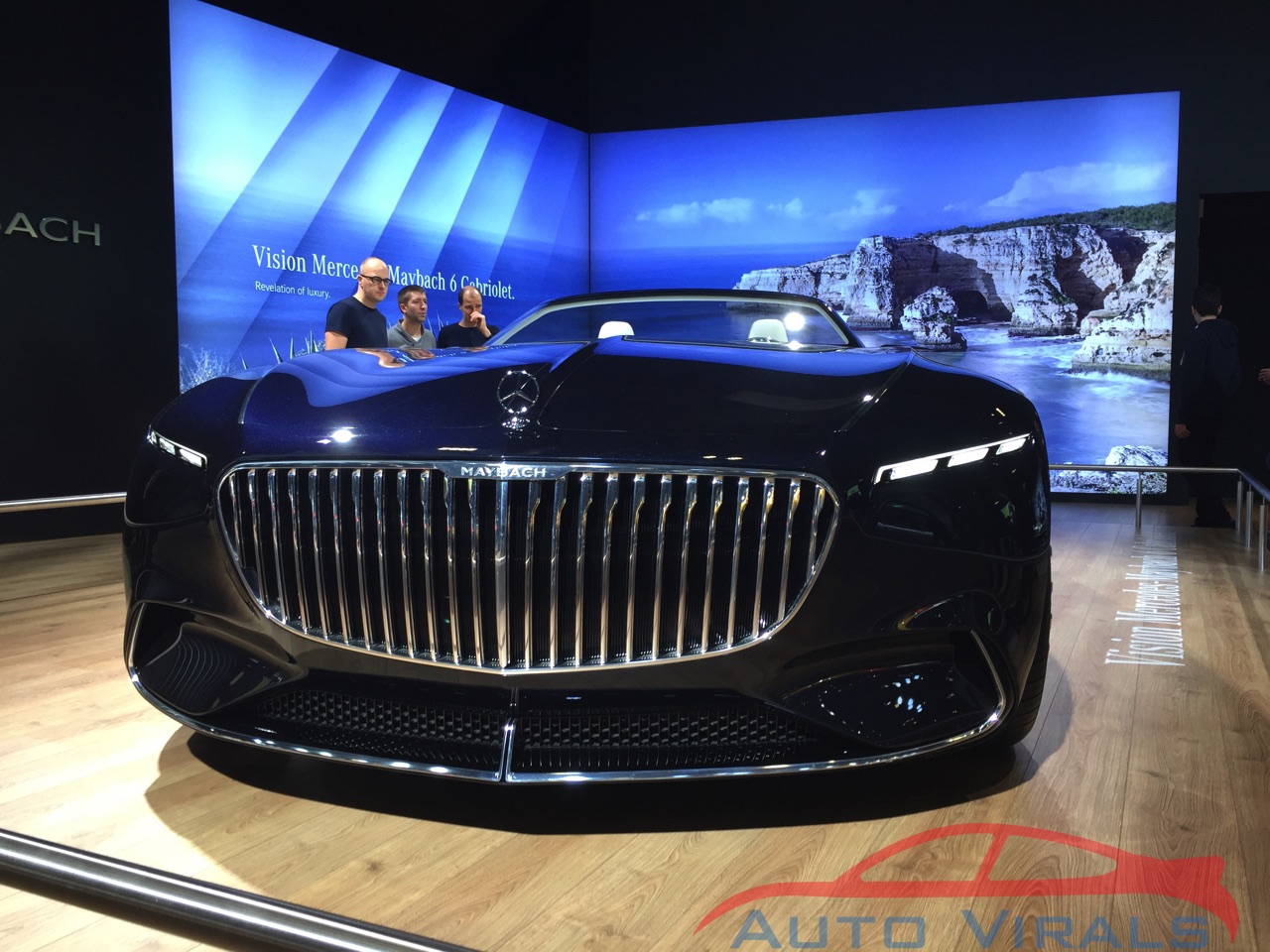 autosalon brussel vision mercedes maybach 6 cabriolet